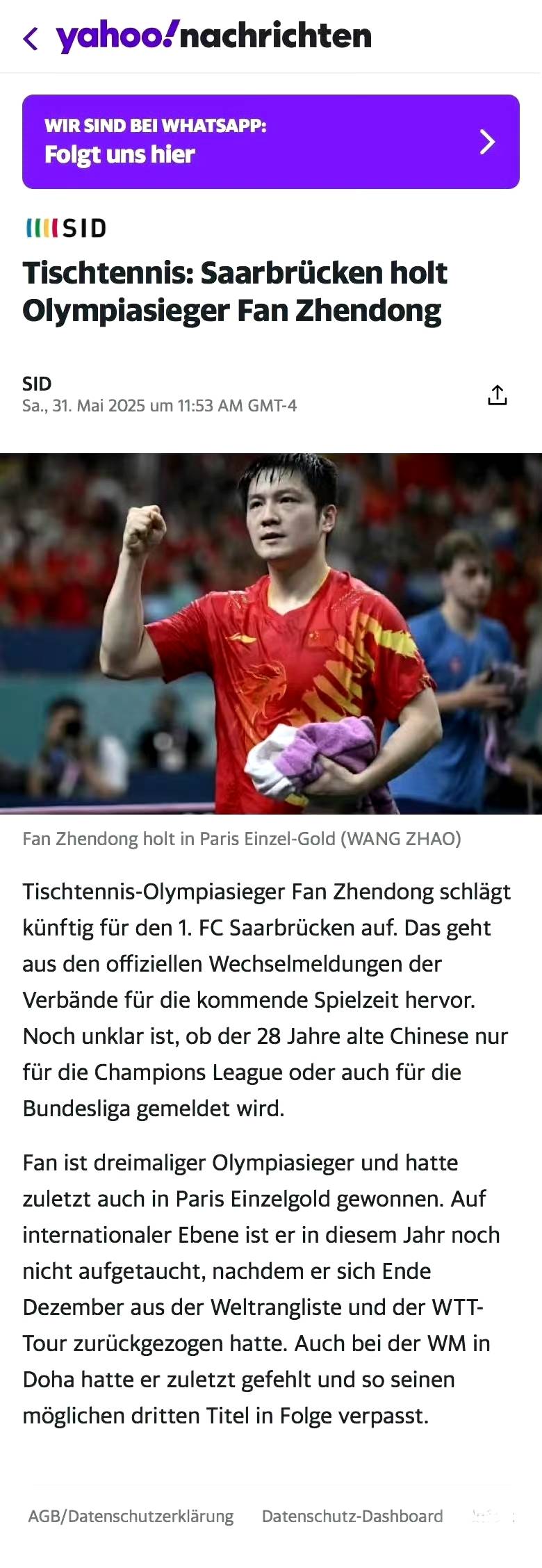 关于英国乒乓球队血洗瑞典乒乓球队，樊振东爆发神勇的信息